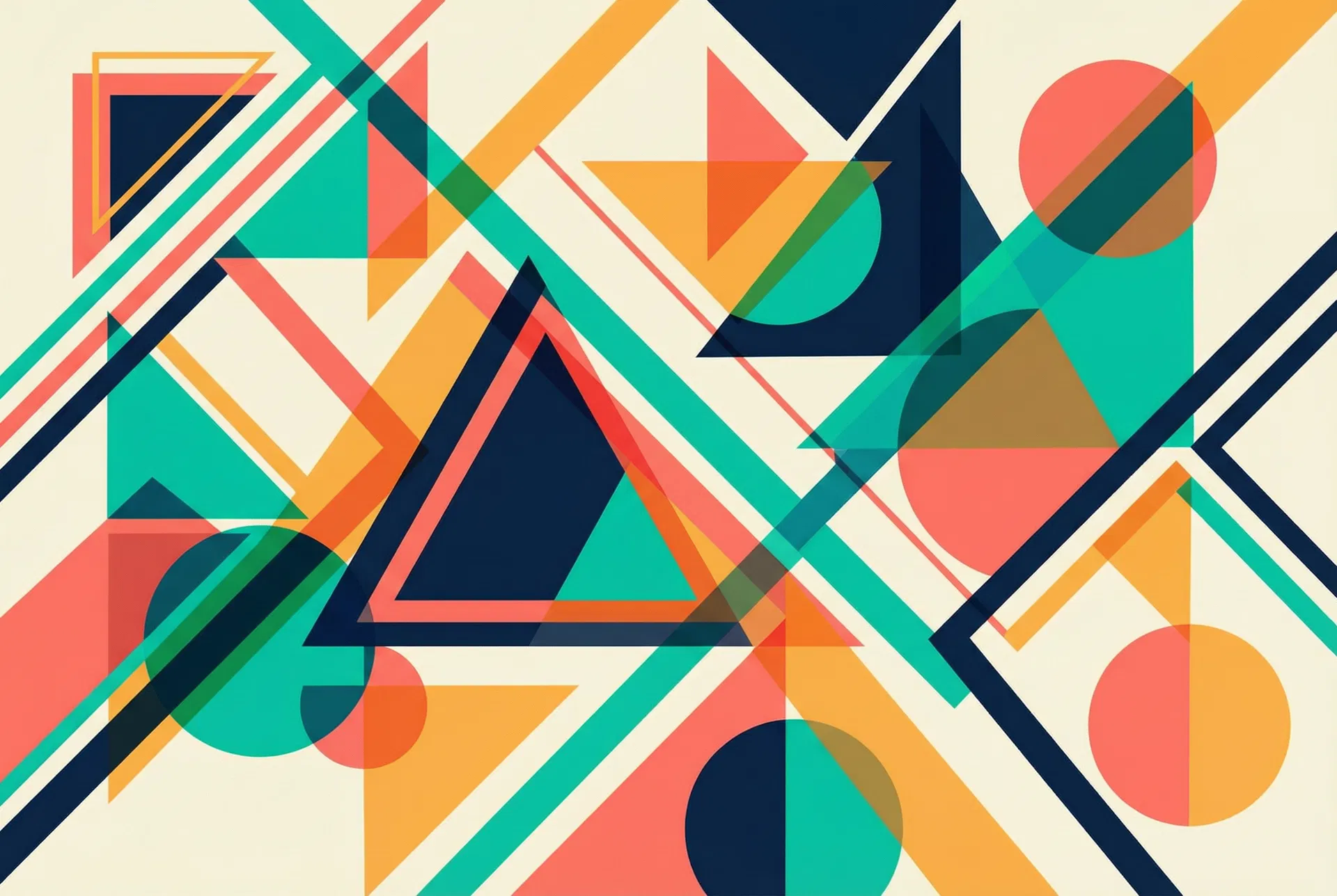 Decorative geometric pattern