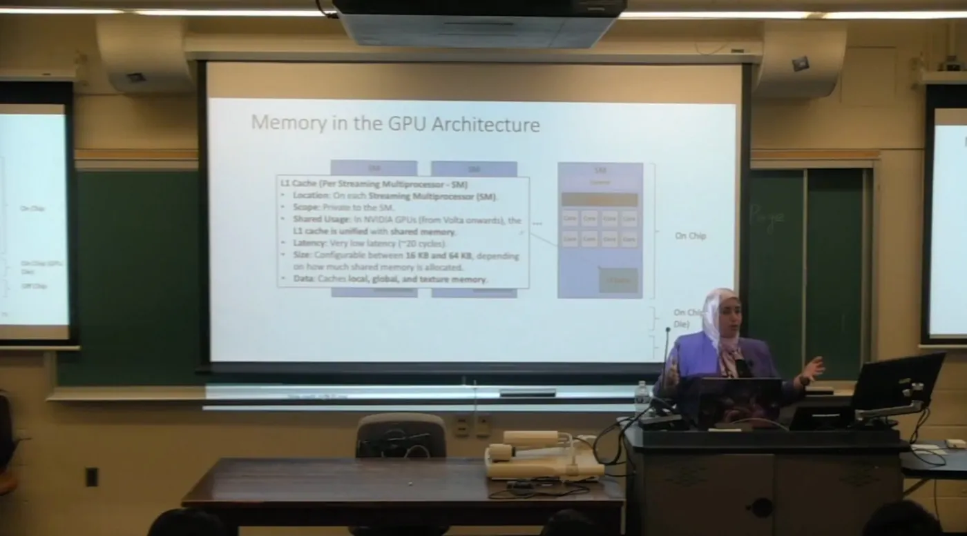 Teaching GPU Architecture at Columbia University